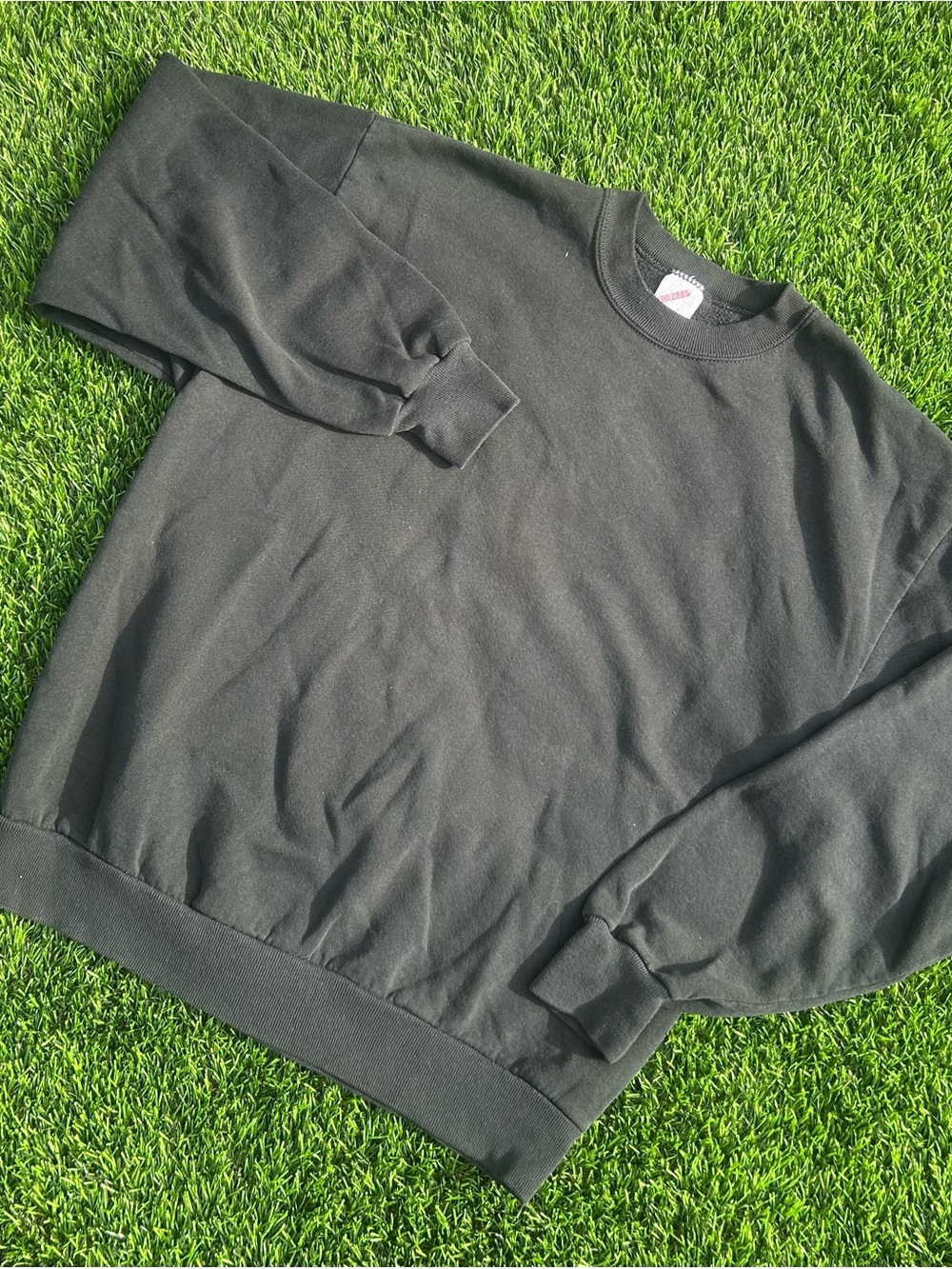 Classic Black Crewneck Sweater